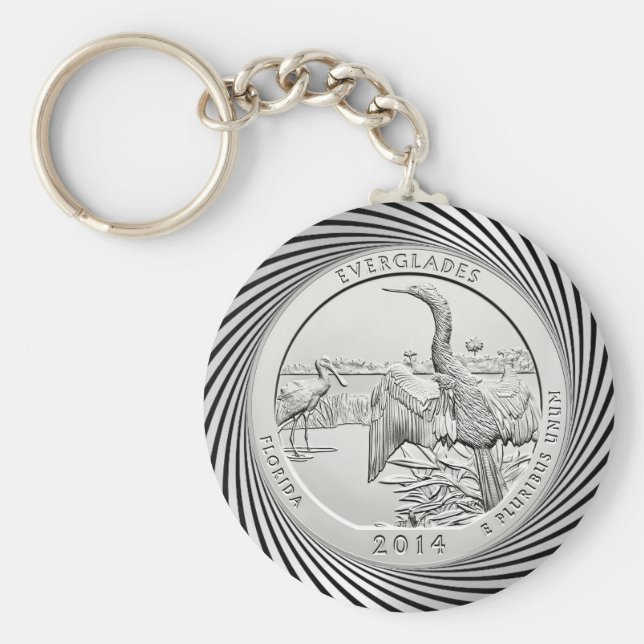 EVERGLADES COIN KEY RING (Front)