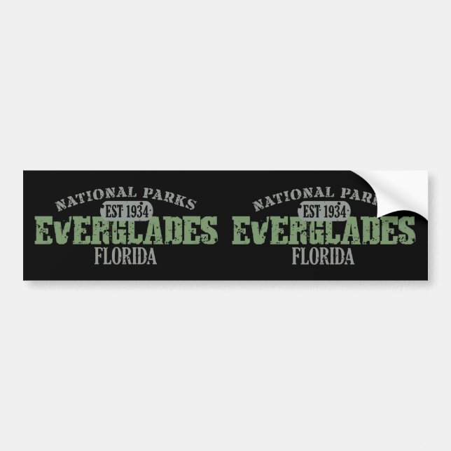 Everglades National Park Bumper Sticker (Front)