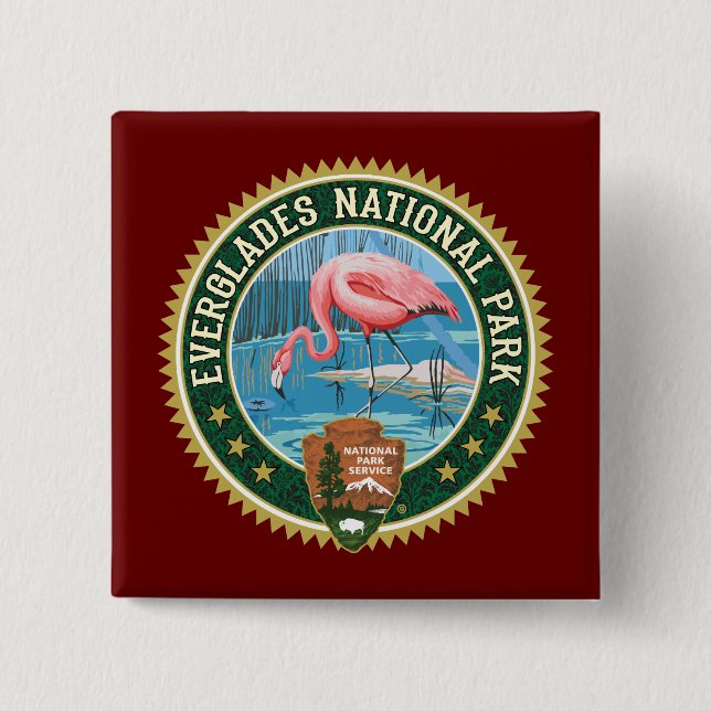 Everglades National Park Button (Front)