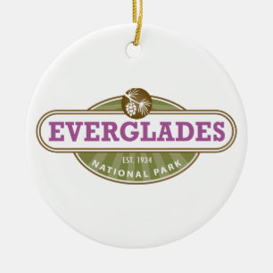 Everglades National Park Ceramic Tree Decoration