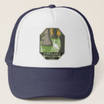 Everglades National Park Florida Egret Vintage  Trucker Hat<br><div class="desc">Everglades vector artwork design. The park is made up of coastal mangroves,  sawgrass marshes and pine flatwoods that are home to hundreds of animal species.</div>