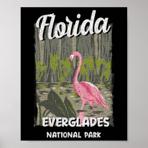 Everglades National Park Florida Fl Vibes Sunshine Poster