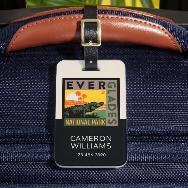 Everglades National Park | Florida Luggage Tag (Front Insitu 2)