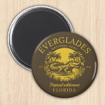 Everglades National Park Florida  Magnet<br><div class="desc">Cute vintage design in honor of the beautiful Everglades National Park Florida. Everglades National Park is located in the southeastern corner of the United States in the state of Florida. It protects the southern part of the Everglades, south of U.S. Highway 41, which runs along the edge of the national...</div>