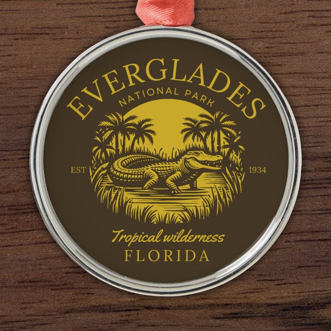 Everglades National Park Florida  Metal Tree Decoration (Creator Uploaded)