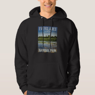 Everglades National Park Florida Poster Design Hoodie