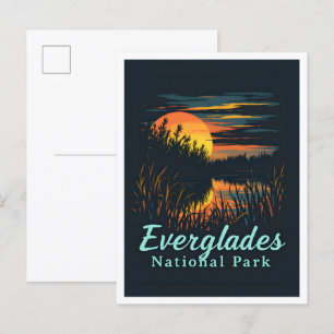 Everglades National Park Florida Travel Postcard