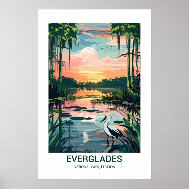 Everglades National Park Florida USA  Poster (Front)