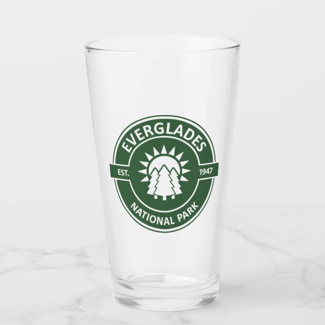Everglades National Park Glass (Front)