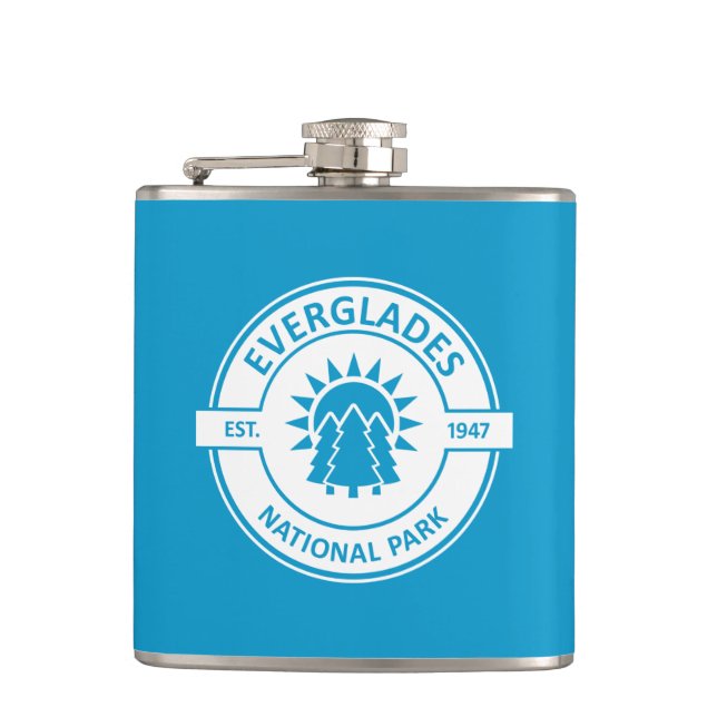 Everglades National Park Hip Flask (Front)