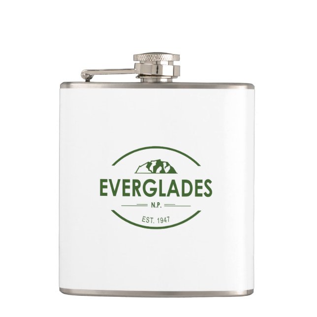 Everglades National Park Hip Flask (Front)