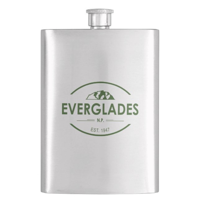 Everglades National Park Hip Flask (Front)