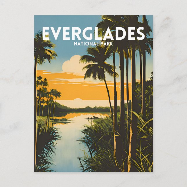 Everglades National Park Postcard (Front)