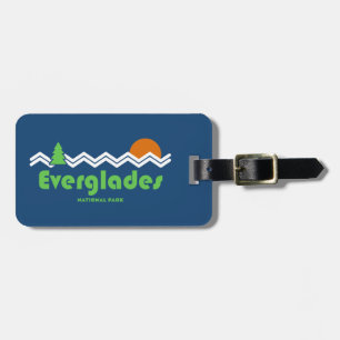 Everglades National Park Retro Luggage Tag
