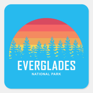 Everglades National Park Square Sticker