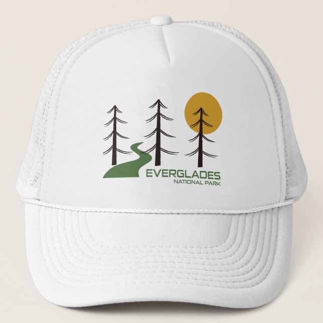 Everglades National Park Trail Trucker Hat (Front)