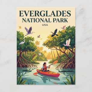 Everglades National Park USA Postcard