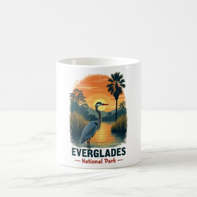 Everglades National Park Vintage Coffee Mug (Center)