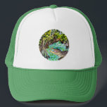 Everglades National Park Watercolor Trucker Hat<br><div class="desc">Check out this awesome watercolor illustration of Everglades National Park and get ready for some adventures! Check out my shop for more designs too!</div>