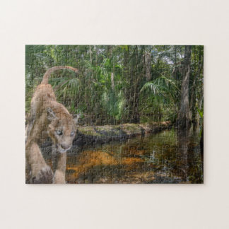 Everglades Puma Jigsaw Puzzle