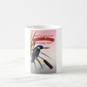 Everglades vintage travel poster. coffee mug