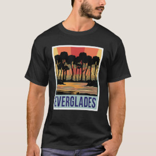 Everglades Wetlands National Park Florida Souvenir T-Shirt