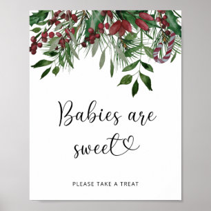 Evergreen babies are sweet poster