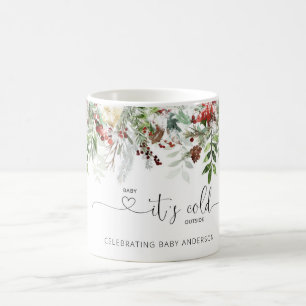 Evergreen Baby it's cold outside coffee mug