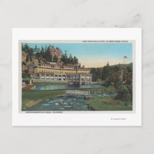 Evergreen, CO - Troutdale Hotel, Bear Creek Postcard