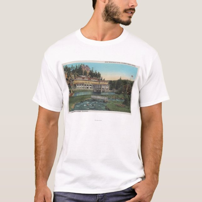 Evergreen, CO - Troutdale Hotel, Bear Creek T-Shirt (Front)