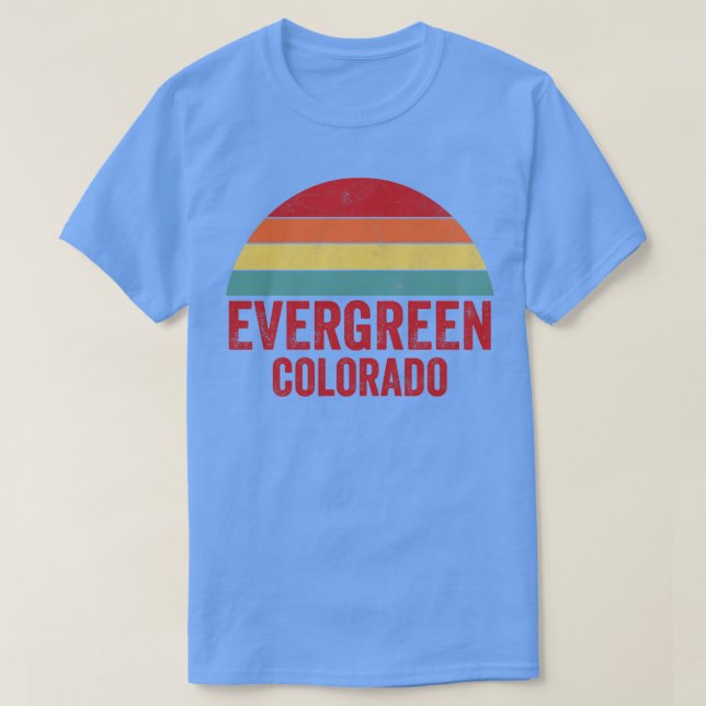 Evergreen Colorado T-Shirt (Design Front)