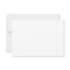 Evergreen elegant winter wedding RSVP card