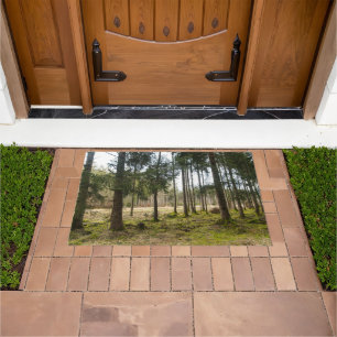 Evergreen Forest Bliss 2 Doormat