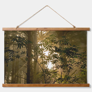 Evergreen Forest   Oregon Coast Hanging Tapestry