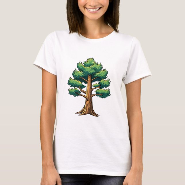 Evergreen forest T-Shirt (Front)
