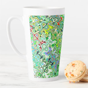 Evergreen & Foxes Latte Mug