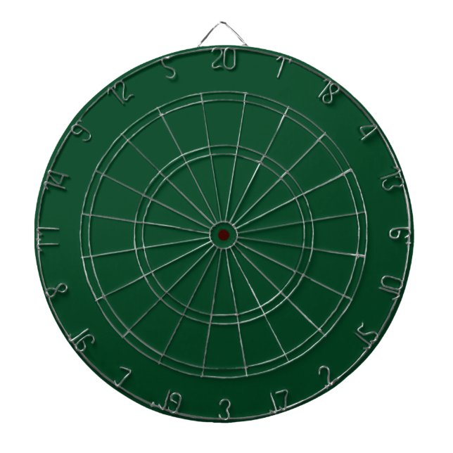 Evergreen Green Dart Board (Front)