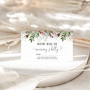 Evergreen how big is mummy's belly enclosure card