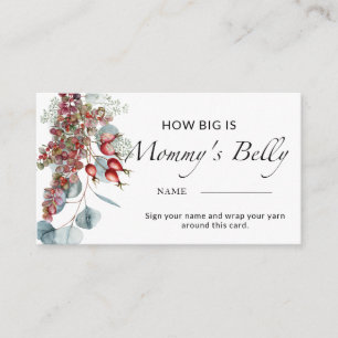 Evergreen how big is mummy's belly enclosure card
