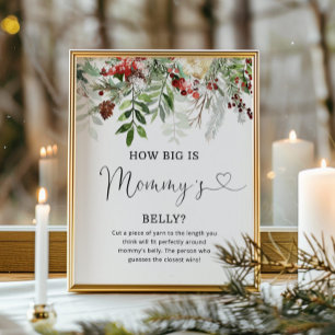 Evergreen how big is mummy's belly game poster