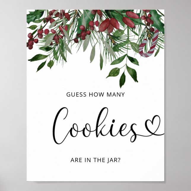 Evergreen HOW many COOKIES Poster (Front)
