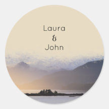 Evergreen Mountain Mist Wedding Party Favours