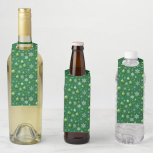 Evergreen Noel Bottle Tag