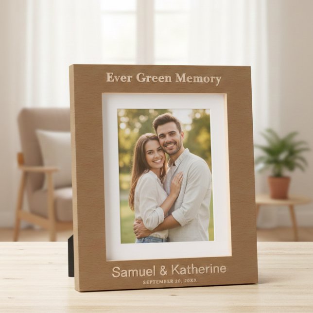 Evergreen Photo Memory Etched Frames (Creator Uploaded)