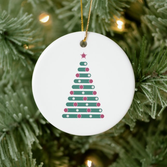 Evergreen Rhythm Ceramic Tree Decoration (Tree)