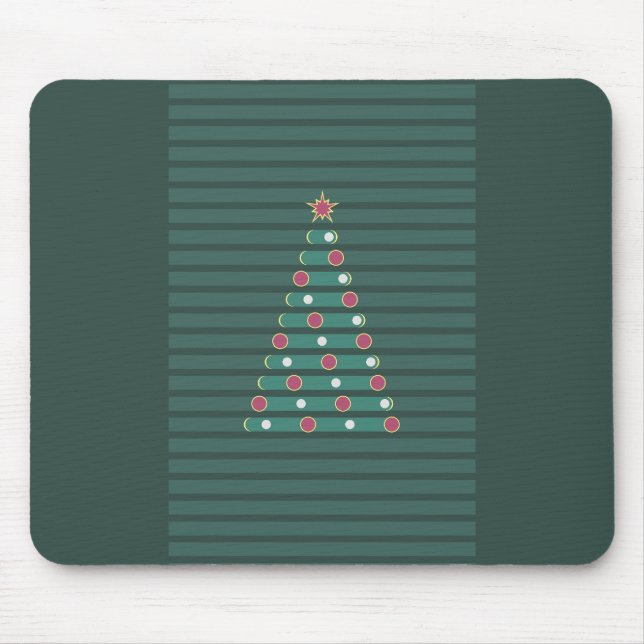 Evergreen Rhythm Mouse Mat (Front)