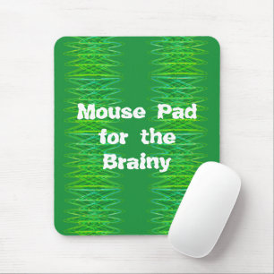Evergreen Spirals Mouse pad