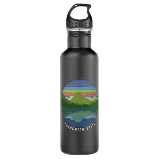 Evergreen state  710 ml water bottle