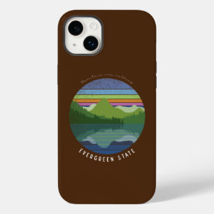 Evergreen state Case-Mate iPhone case