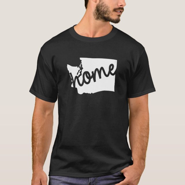 Evergreen State Home T-Shirt (Front)